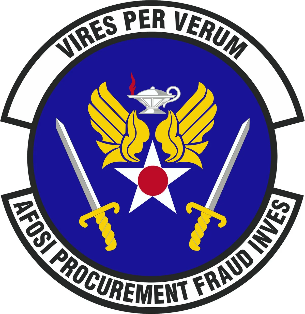 AF OSI Office of Procurment Fraud Investigations emblem