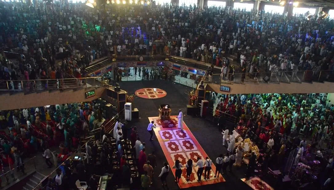 Worship service at Word of Life Bible Church, Warri, Delta, Nigeria (2016)